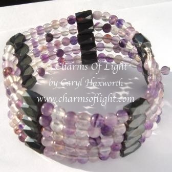 Fluorite Magnetic Wrap Necklace